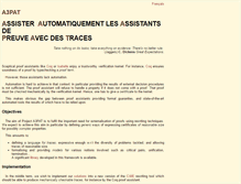 Tablet Screenshot of a3pat.ensiie.fr