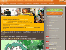 Tablet Screenshot of ensiie.fr